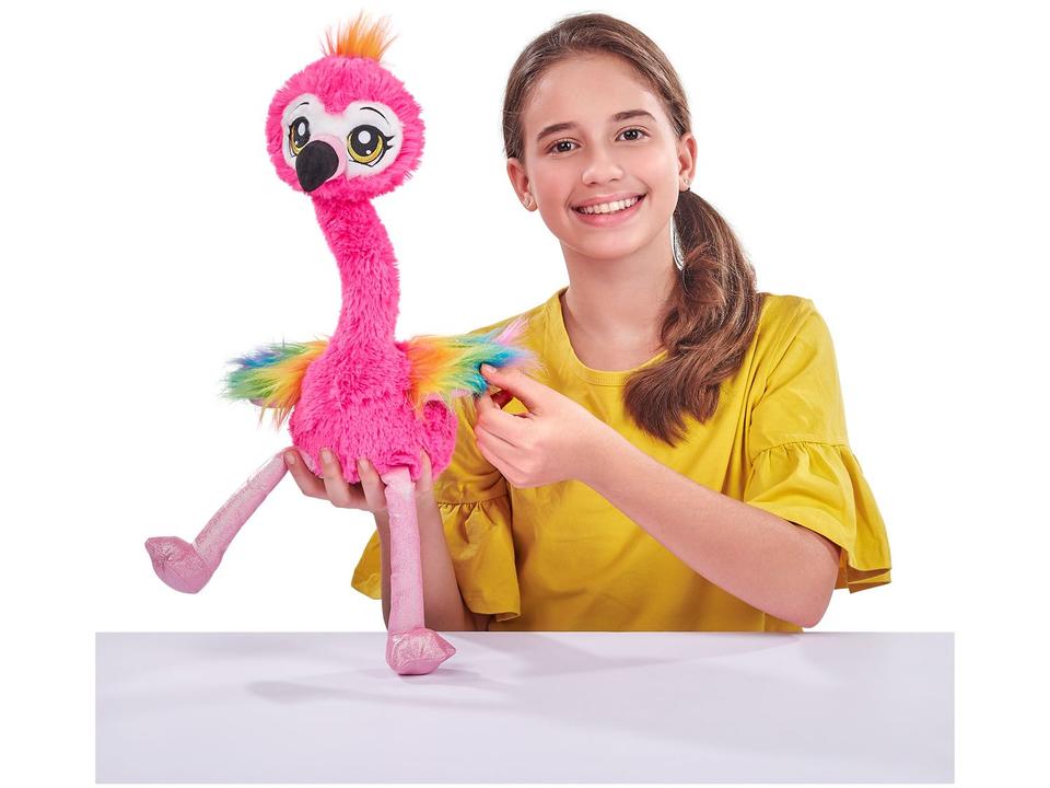 Pelúcia Frankie the Funky Flamingo Emite Som - 6