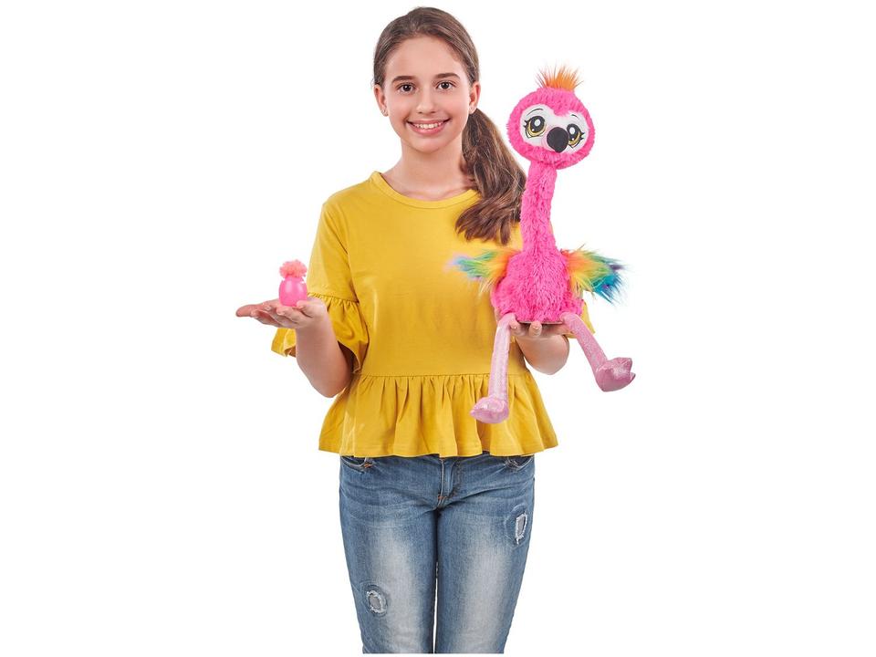 Pelúcia Frankie the Funky Flamingo Emite Som - 1