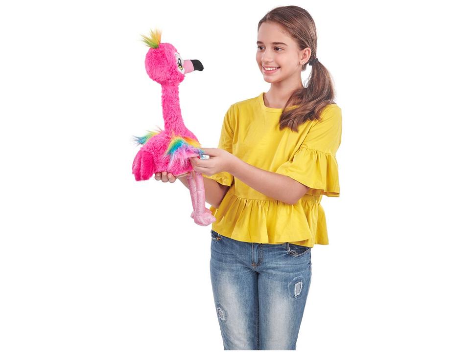 Pelúcia Frankie the Funky Flamingo Emite Som - 3