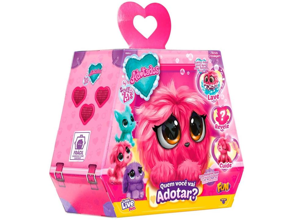 Pelúcia Fun Adotados Fur Balls Pets F00151 - 19