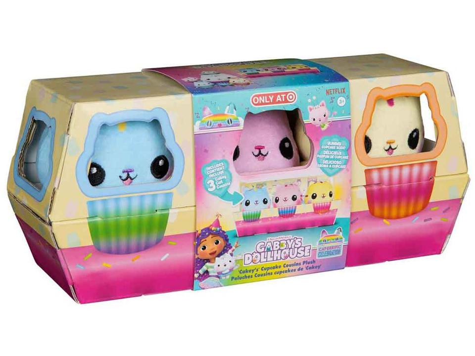 Pelúcia Gabbys Dollhouse Primos Cupcake - 3