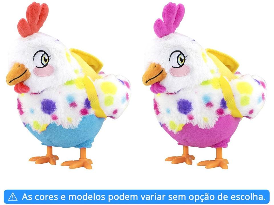 Pelúcia Galinha Roxanne Adotados 23cm Musical Fun - 1