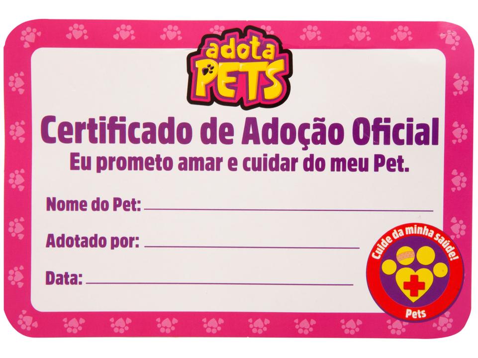Pelúcia Gato Adota Pets Bartô Multikids - 9