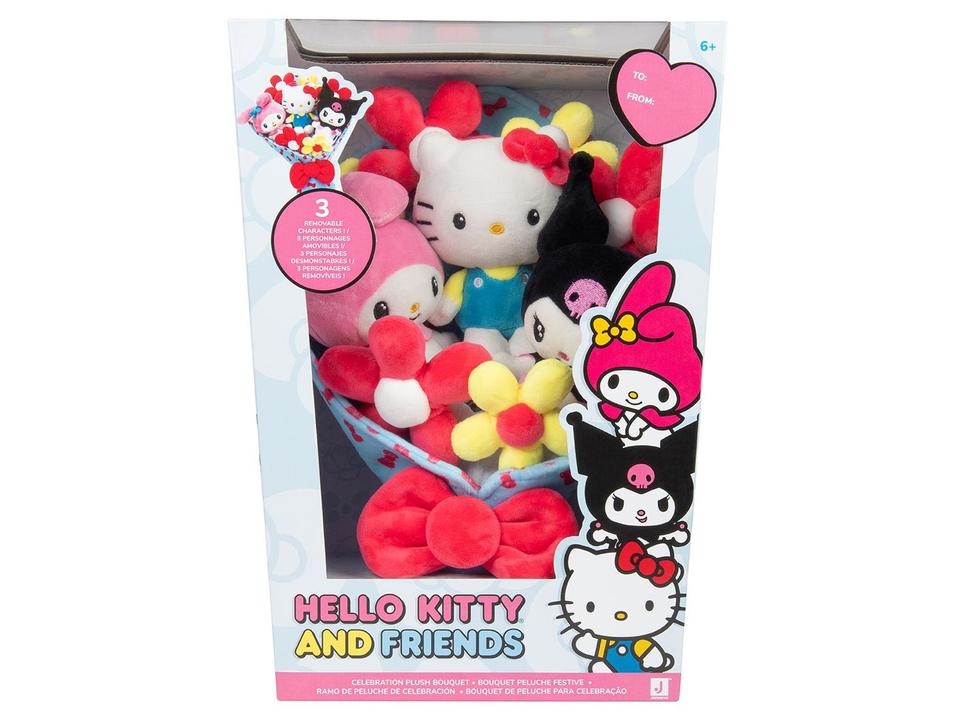 Pelúcia Hello Kitty e Amigos Buquê de Pelúcias - 13