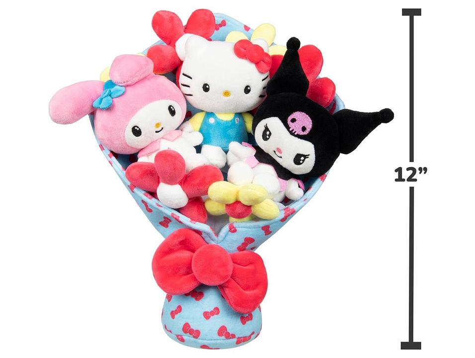 Pelúcia Hello Kitty e Amigos Buquê de Pelúcias - 11