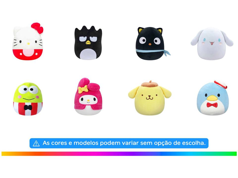 Pelúcia Hello Kitty Squishmallows Sunny Brinquedos - 1