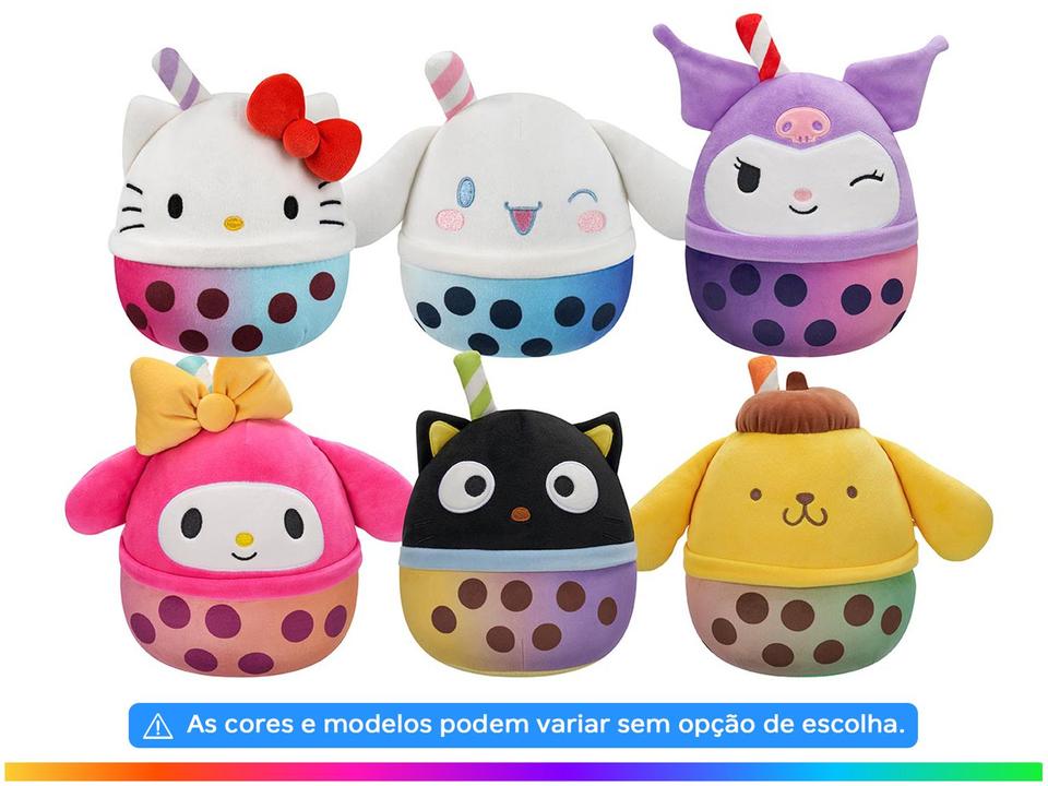 Pelúcia Hello Kitty Squishmallows Sunny Brinquedos - 1