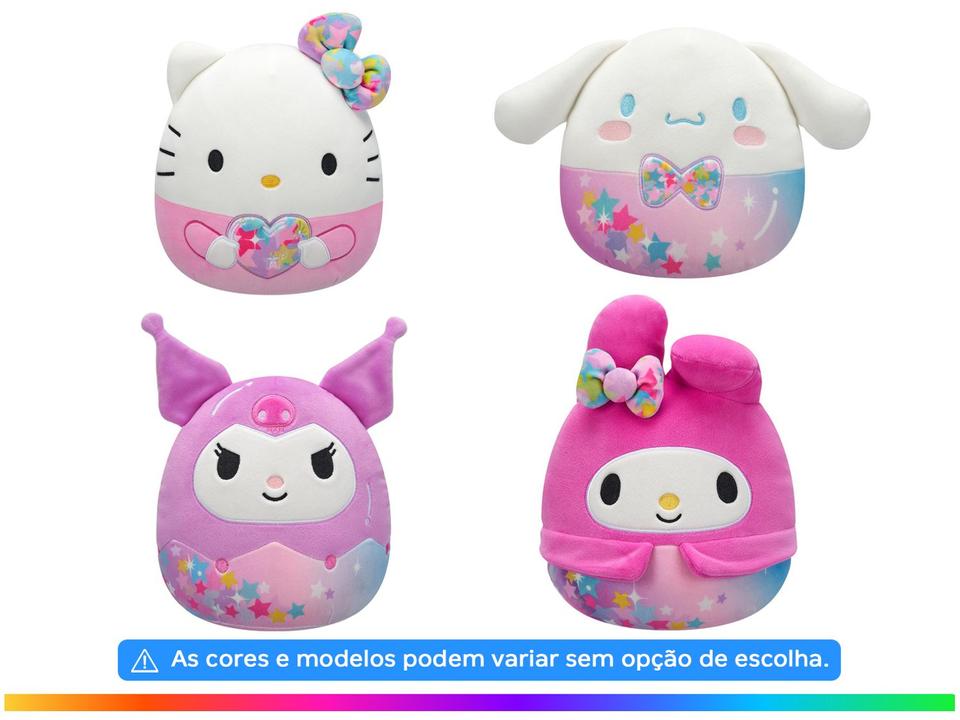 Pelúcia Hello Kitty Squishmallows Sunny Brinquedos - 1