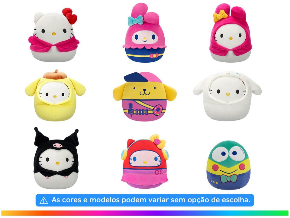 Pelúcia Hello Kitty Squishmallows Sunny Brinquedos - 1