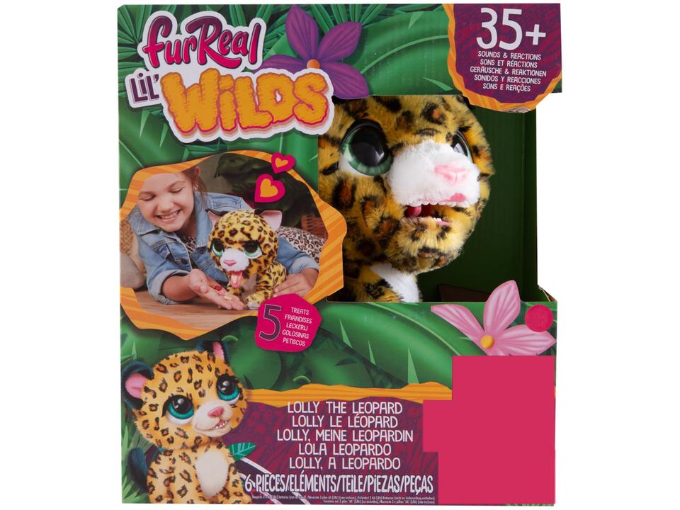 Pelúcia Leopardo Fur Real Lolly Interativa - 5
