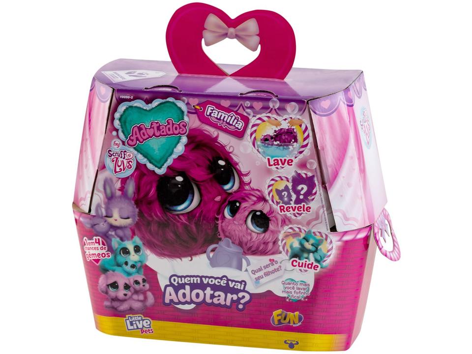 Pelúcia Little Live Pets Scruff a Luvs Família - 12