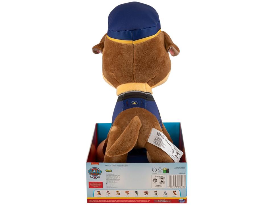 Pelúcia Patrulha Canina Chase - 4