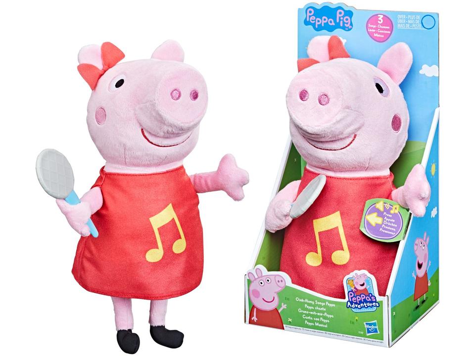 Pelúcia Peppa Musical Hasbro - 6