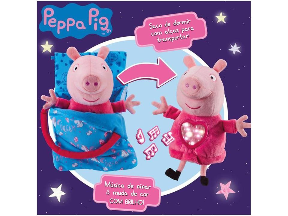 Pelúcia Peppa Pig Emite Som e Luz - Sunny Brinquedos - 2