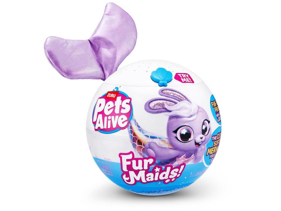 Pelúcia Pets Alive Furmaids Emite Sons e Luzes - 6