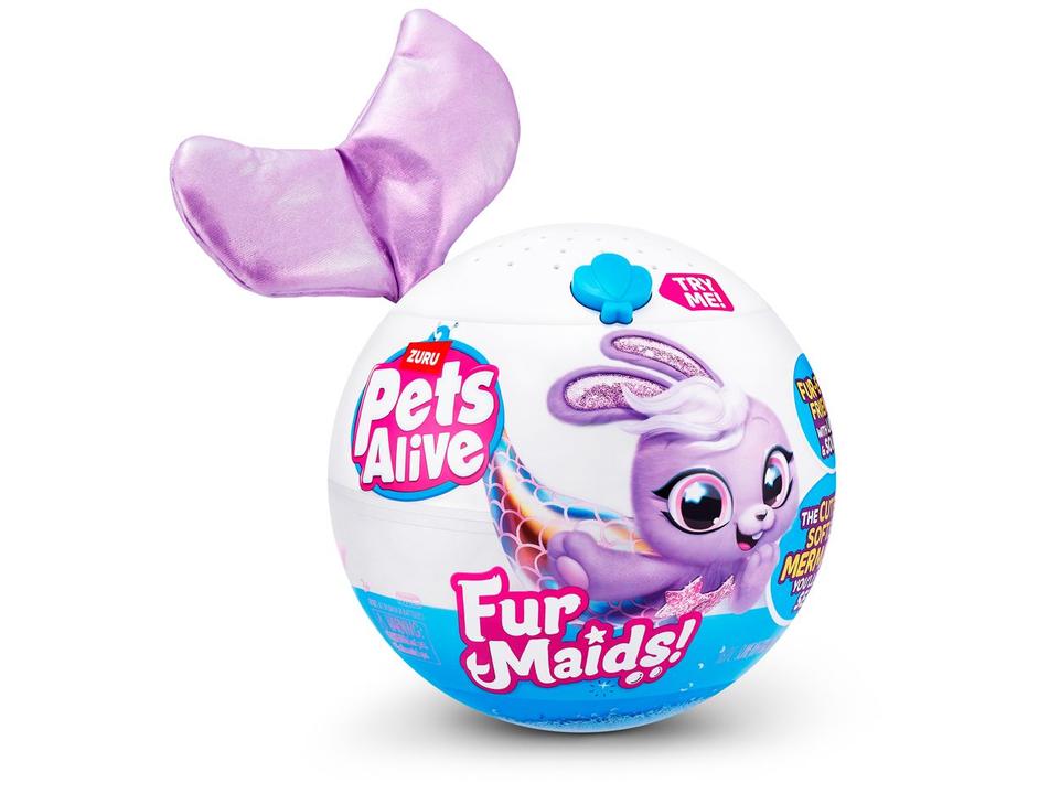 Pelúcia Pets Alive Furmaids Emite Sons e Luzes - 17