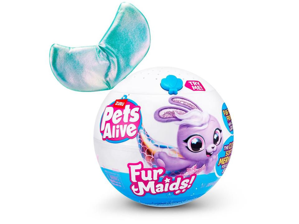 Pelúcia Pets Alive Furmaids Emite Sons e Luzes - 21