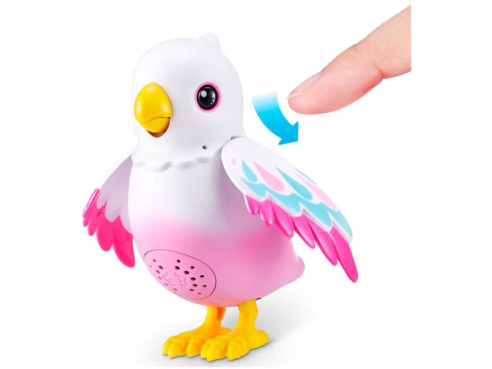 Pelúcia Pets Alive Polly Magic Bird Emite Som - 2