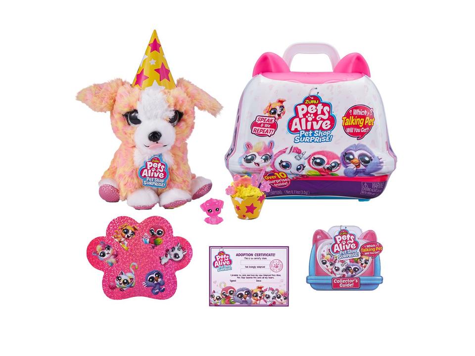 Pelúcia Petshop Surpresa Emite Som Candide - 17