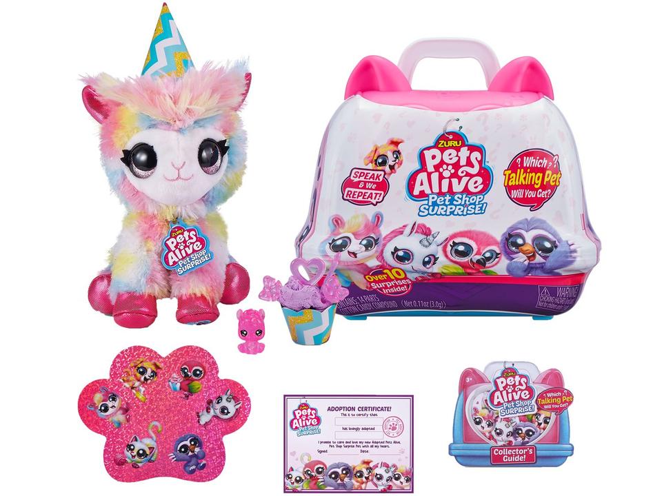 Pelúcia Petshop Surpresa Emite Som Candide - 16