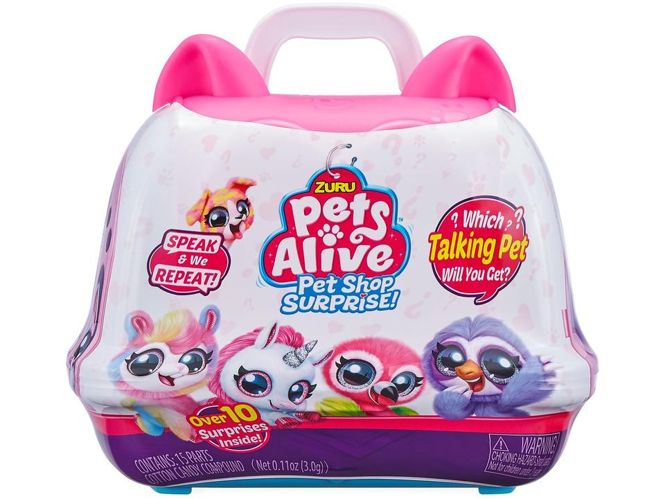 Pelúcia Petshop Surpresa Emite Som Candide - 20