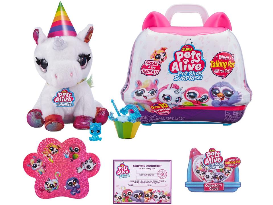 Pelúcia Petshop Surpresa Emite Som Candide - 19