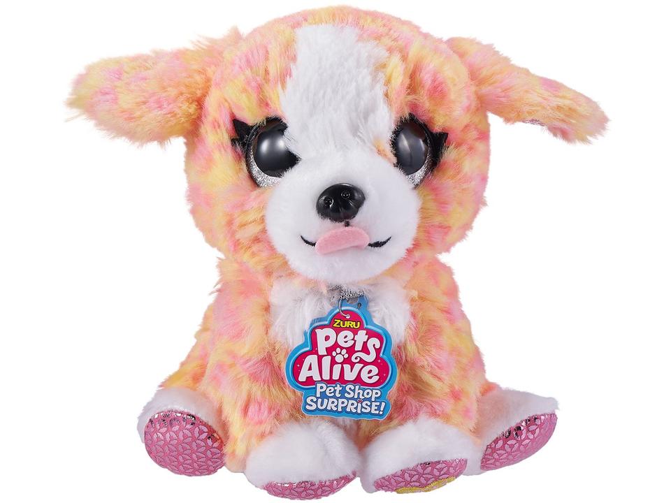 Pelúcia Petshop Surpresa Emite Som Candide - 5