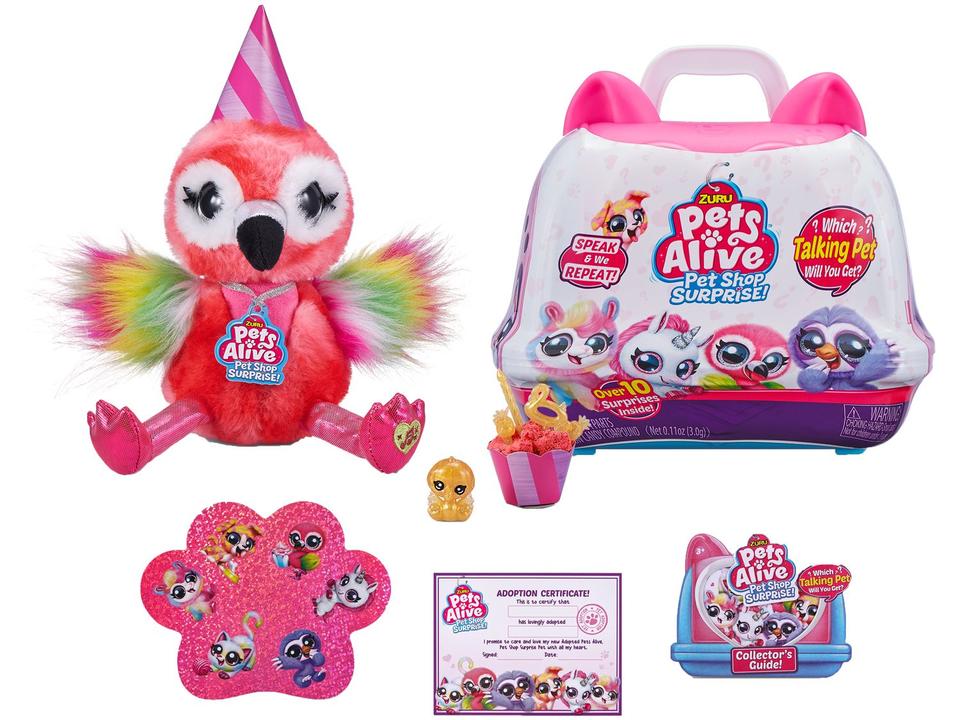 Pelúcia Petshop Surpresa Emite Som Candide - 14