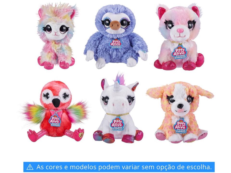 Pelúcia Petshop Surpresa Emite Som Candide - 1