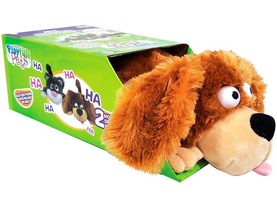 Pelúcia Playfull Pets Risadinha Pet Emite Som - 4