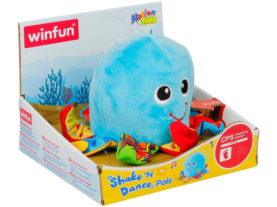 Pelúcia Polvo 13cm Emite Som Winfun - 4