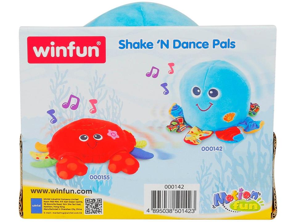 Pelúcia Polvo 13cm Emite Som Winfun - 5