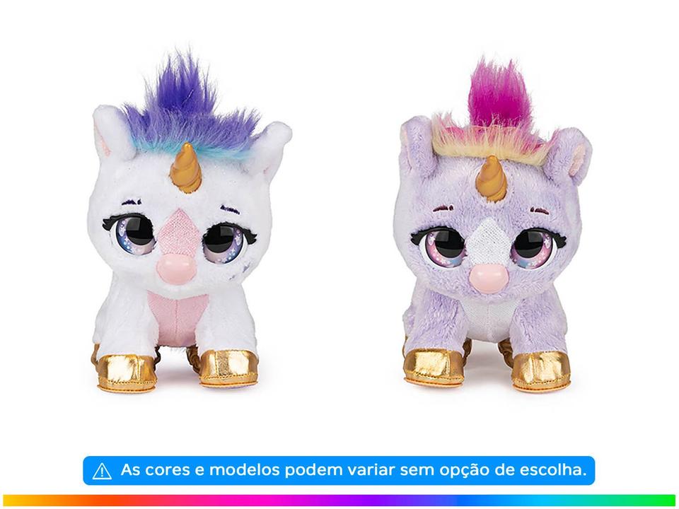 Pelúcia Present Pets Unicórnio Emite Som - 1
