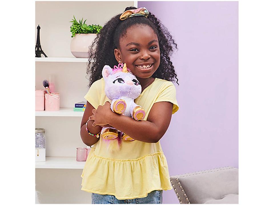 Pelúcia Present Pets Unicórnio Emite Som - 5