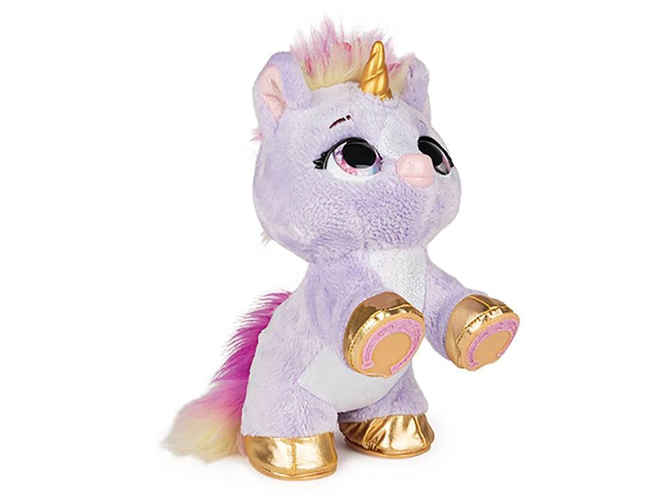 Pelúcia Present Pets Unicórnio Emite Som - 13
