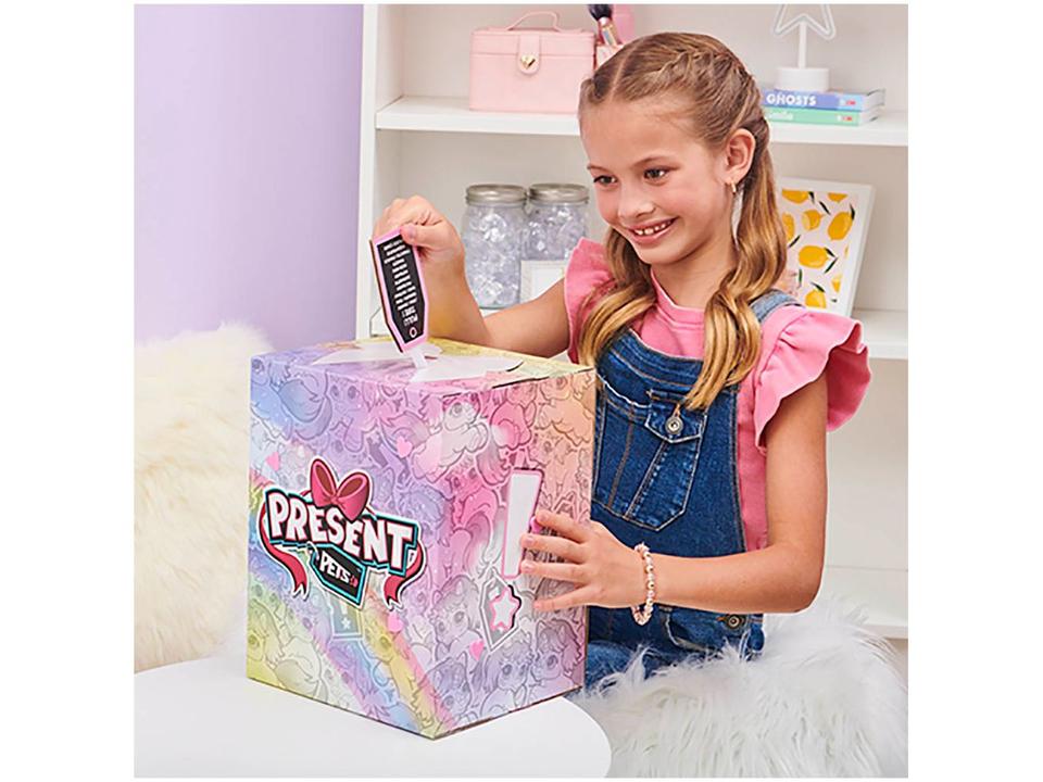 Pelúcia Present Pets Unicórnio Emite Som - 3