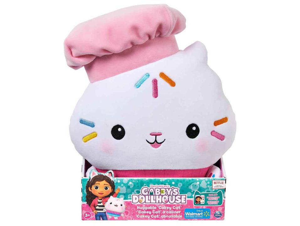 Pelúcia Sereiata Mercat Gabbys Dollhouse Cakey Cat - 3