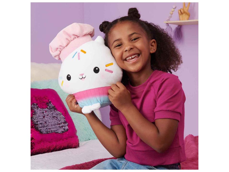Pelúcia Sereiata Mercat Gabbys Dollhouse Cakey Cat - 1