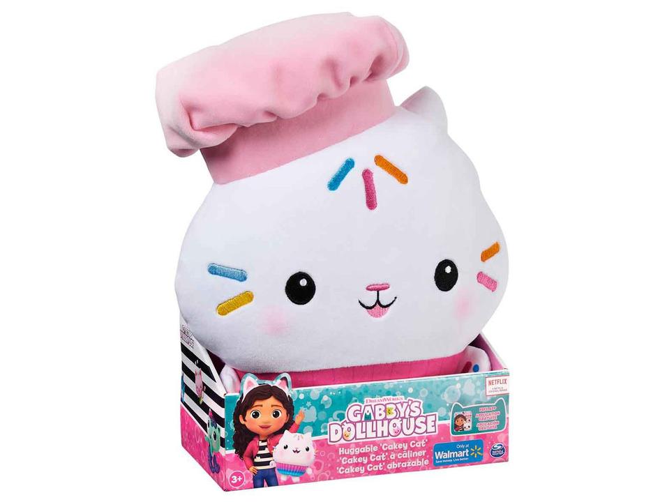 Pelúcia Sereiata Mercat Gabbys Dollhouse Cakey Cat - 4