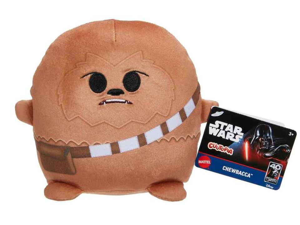 Pelúcia Star Wars Cuutopia Tecidos Táteis Mattel - 6