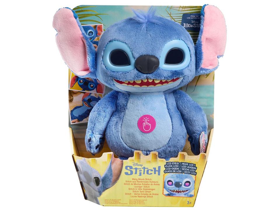 Pelucia Stitch Emite Som Sunny Brinquedos - 6
