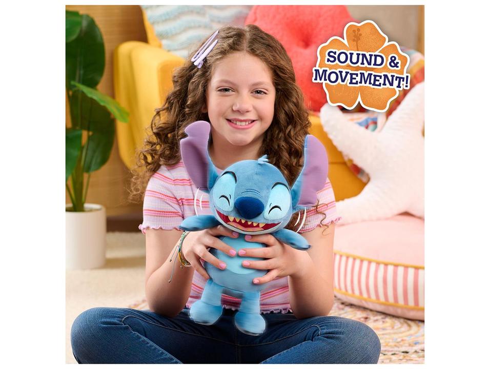 Pelúcia Stitch Emite Sons Sunny Brinquedos - 1