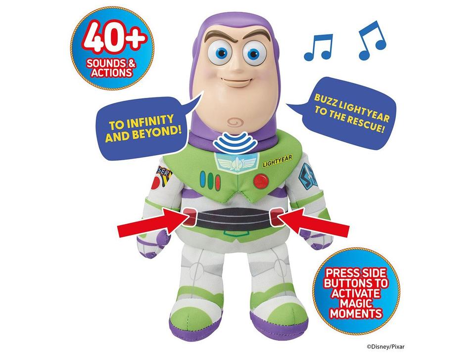 Pelúcia Sunny Brinquedos Buzz Lightyear - 4