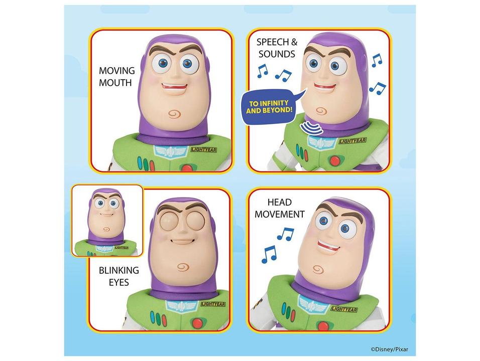 Pelúcia Sunny Brinquedos Buzz Lightyear - 1