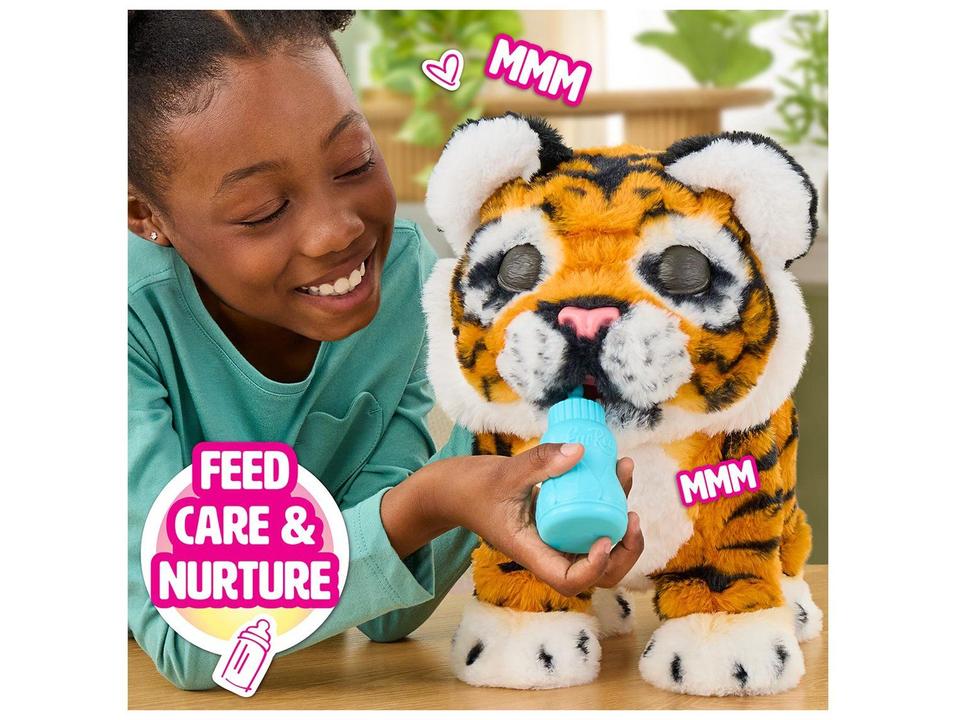 Pelúcia Sunny Brinquedos Fur Real Tigre - 3