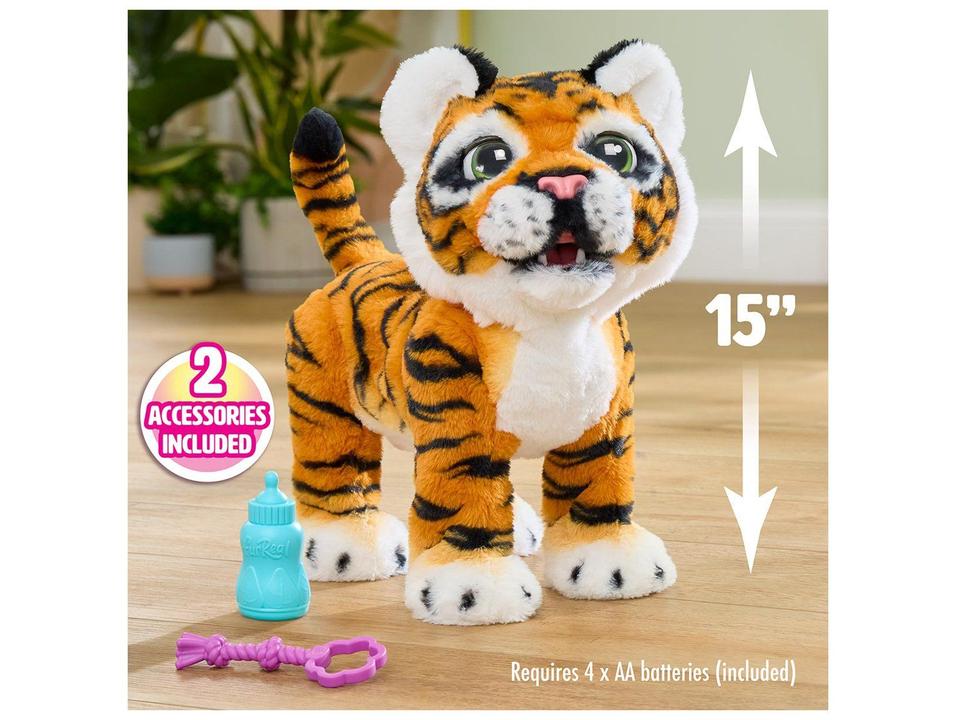 Pelúcia Sunny Brinquedos Fur Real Tigre - 5