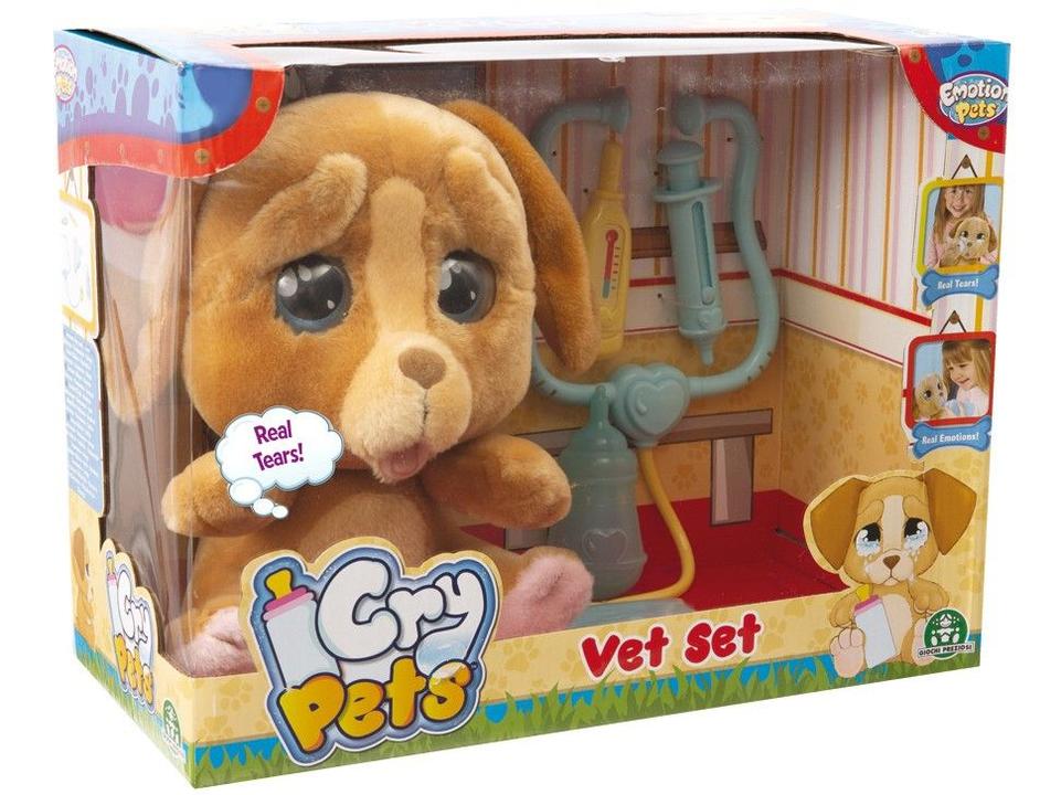 Pelúcia Veterinário Cry Pets Vet Set Interativa - 2