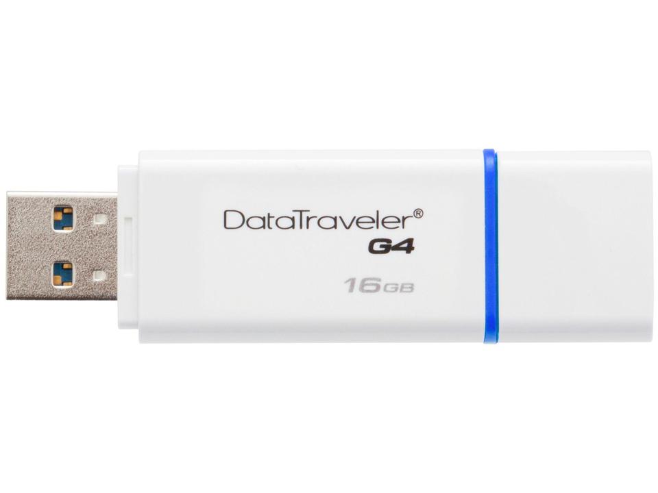 Pen Drive 16GB Kingston Data Traveler G4 - USB 3.0 - 1
