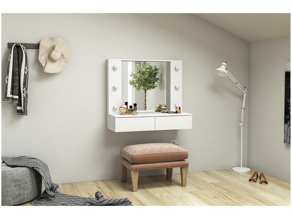 Penteadeira Camarim Parede com Espelho - 13