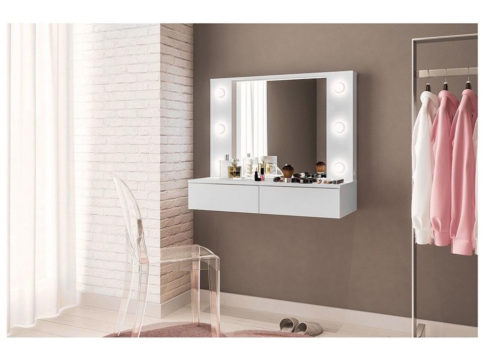 Penteadeira Camarim Parede com Espelho - 1